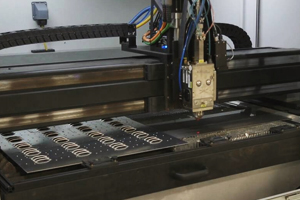 example of LaserCube laser punch press combo