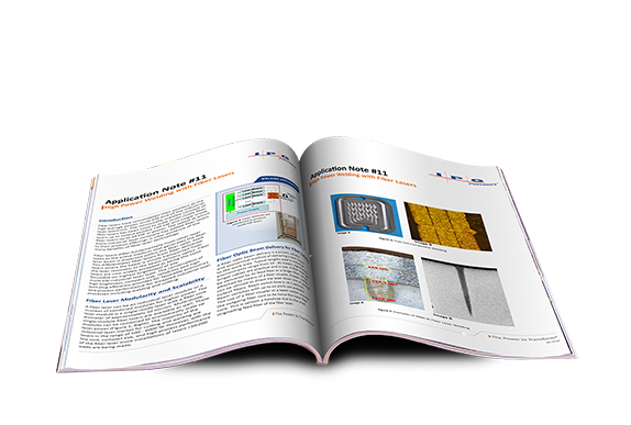 high power welding with fiber lasers application note